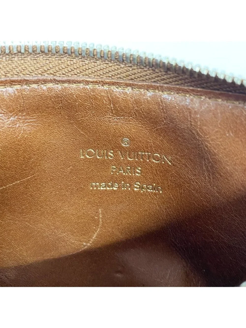 Louis Vuitton Coin Purse Monogram Charm Pochette Cles Blanc